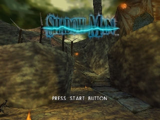 Shadow Man (USA) Title Screen